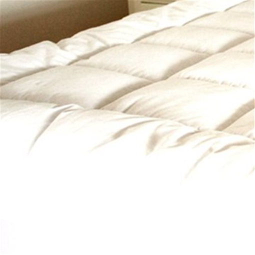 Gilmac Your Hospitality Supplies. Cluster Puff Fitted Mattress Topper