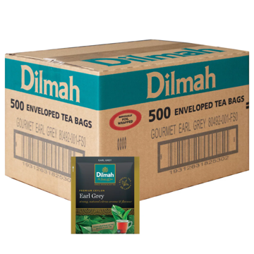 Picture of Dilmah Earl Grey Enveloped Tea Bags (500/CTN)