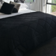 Picture of Serendipity Black Quilted Velvet Comforter 300gsm