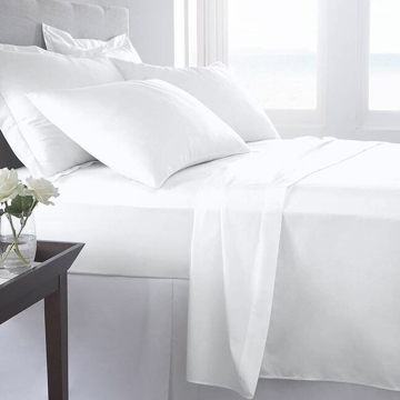 Picture of Accolade Sateen Pillowcase Piped + Cuffed 80/20
