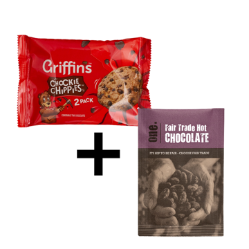 Picture of BUNDLE DEAL: Griffin's Choc Chip Twin Packs (100/CTN) + One Fair Trade Drink Choc (300/CTN)